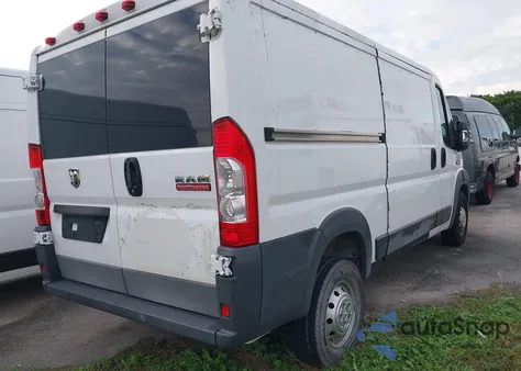 2017 Ram Promaster 1500 Low Roof 136 Wb from USA, damaged, VIN 3C6TRVAG9HE546205